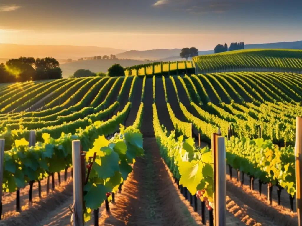 Fotografía artística de vinos: Capturando la esencia vitivinícola al atardecer