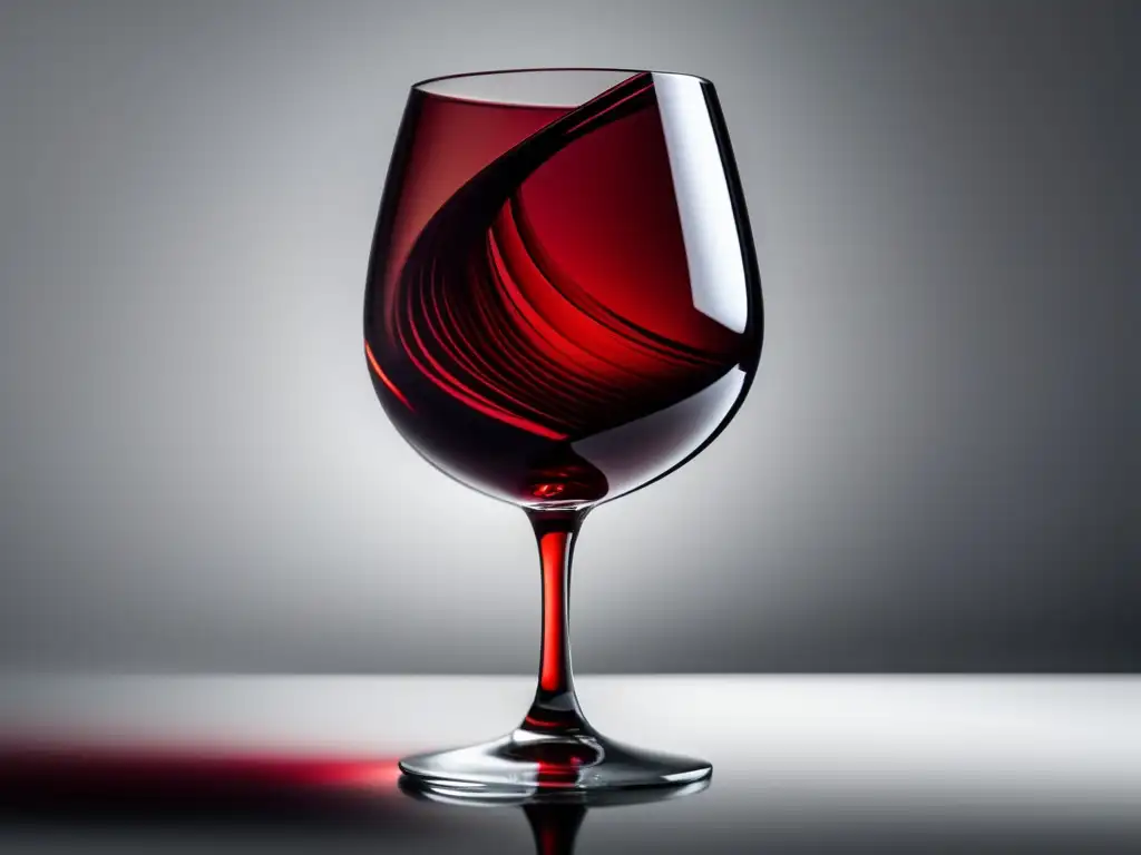 Beneficios del vino para el sistema inmunológico - Copa de vino rojo en fondo blanco