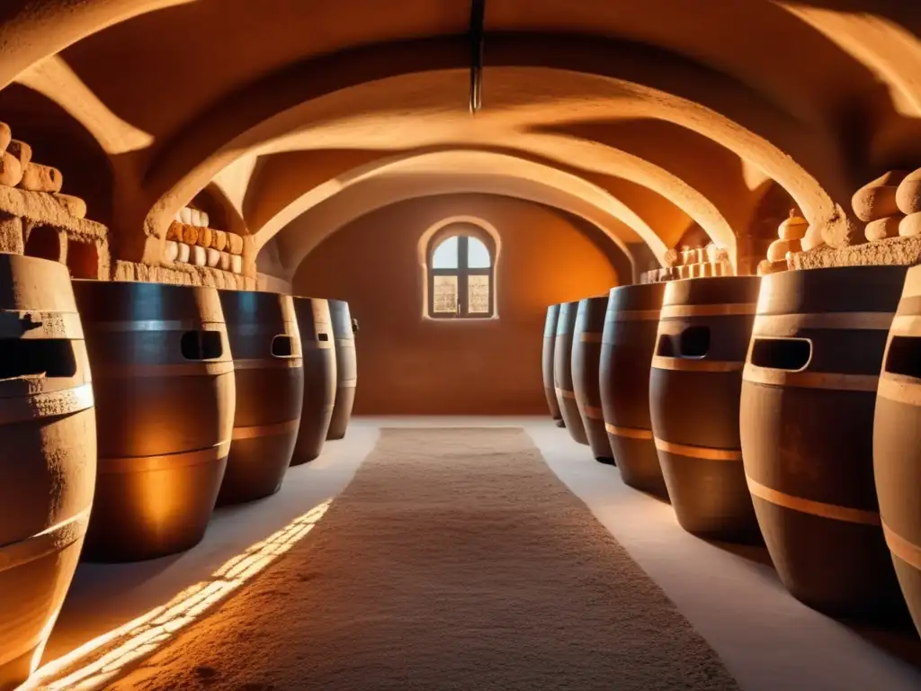 Bodega histórica: Tecnología vinificación con amphorae