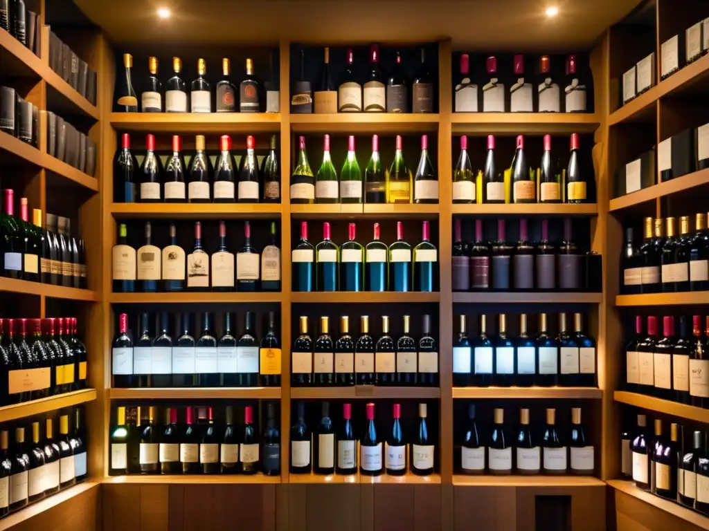 Bodega bien surtida con vinos - Claves servicio al cliente vinos