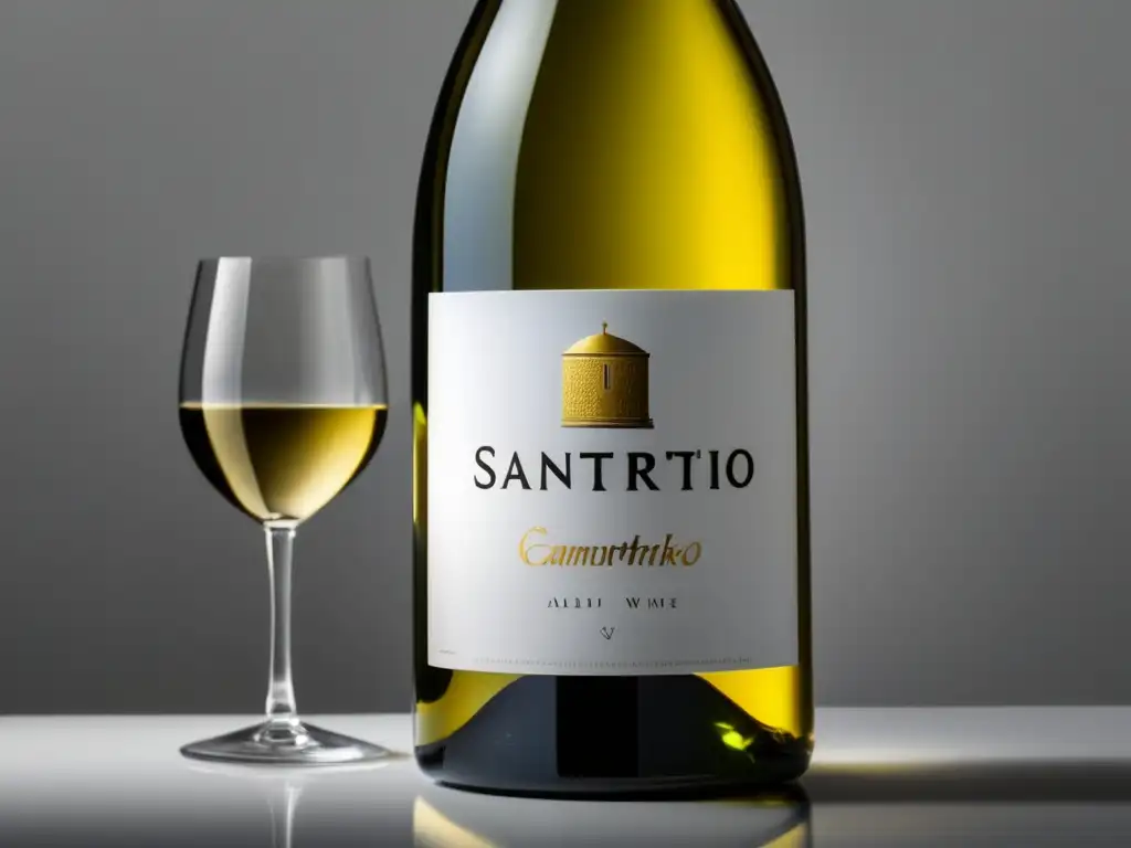 Botella de vino Assyrtiko de Santorini: guía completa del vino blanco más elegante y refrescante