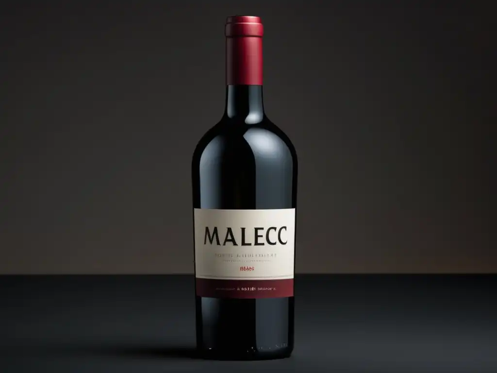 Botella de vino Malbec argentino: éxito internacional y variedades destacadas