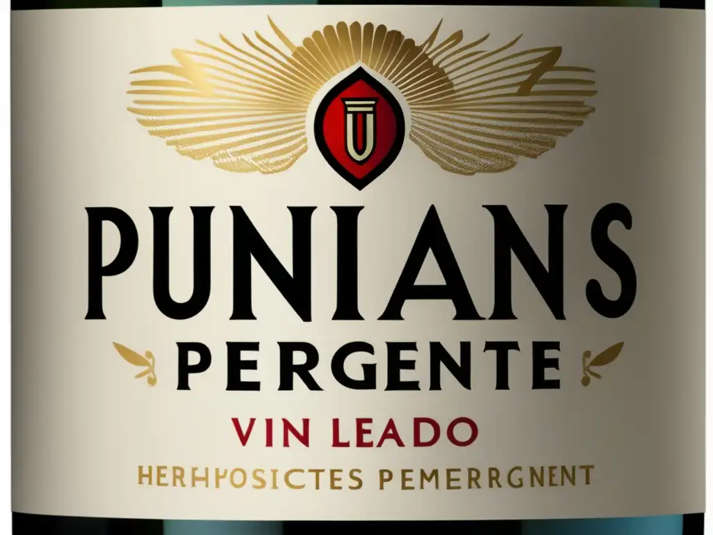 Botella de vino peruano: elegancia y legado emergente