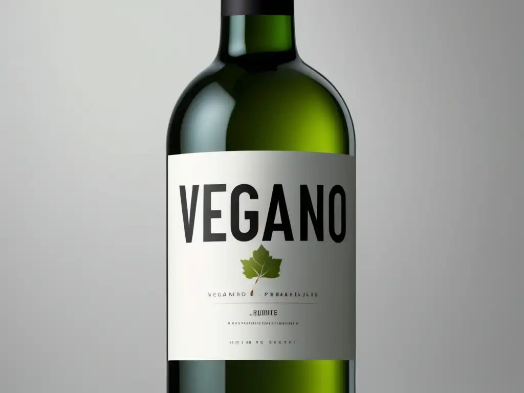 Botella de vino vegano: influencia de crianza y barricas