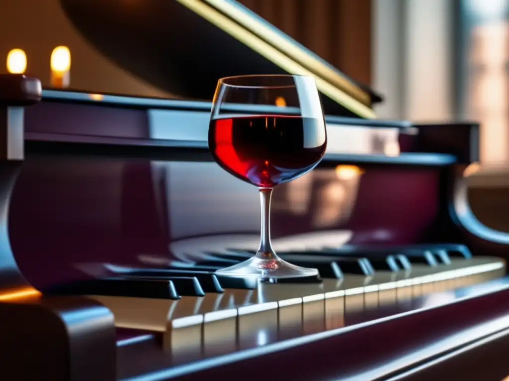 Música clásica inspirada en vinos: vino, piano, elegancia