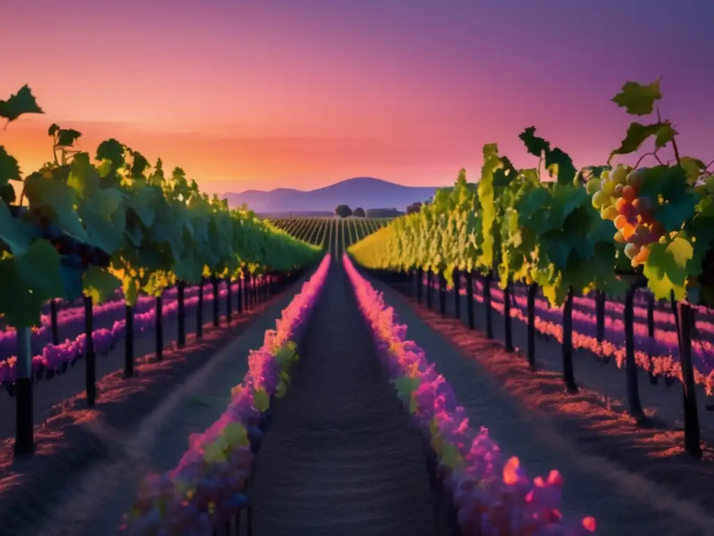 Vineyard at sunset, música clásica inspirada en vinos