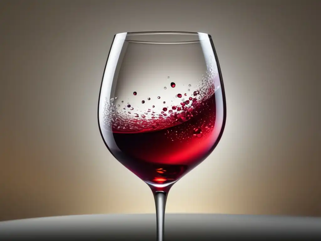 Claves para degustar vino experto: copa de vino rojo brillante y cristalina, con aromas y colores cautivadores