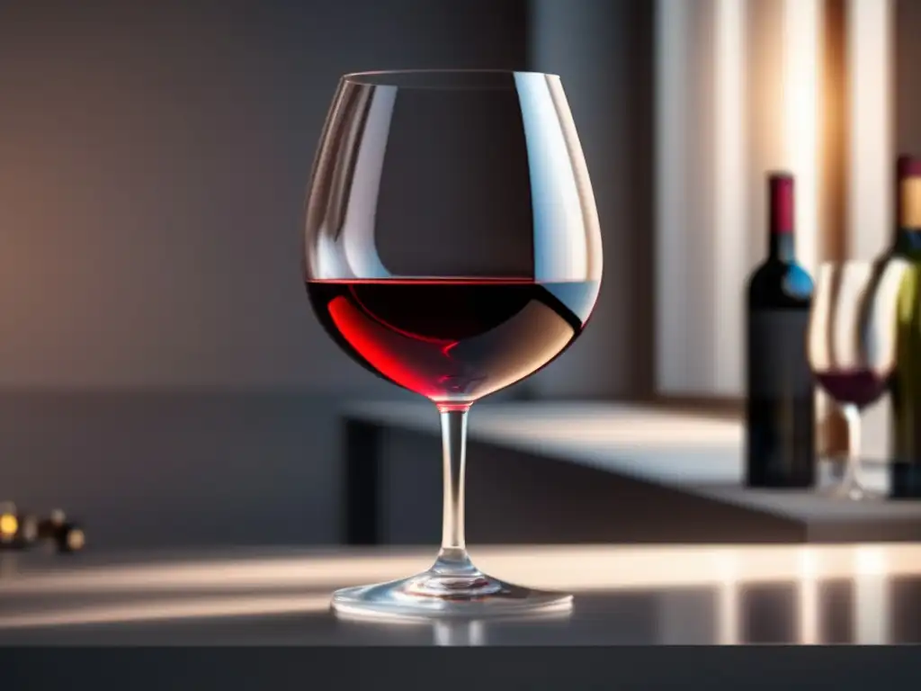 Vino tinto en copa elegante - Vinos históricos y contemporáneos