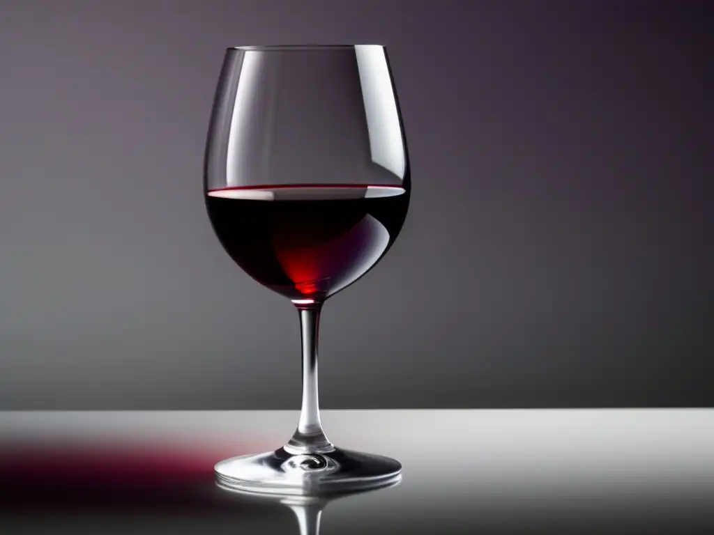 Wine glass with rich red wine - Cursos maridaje vinos internacionales