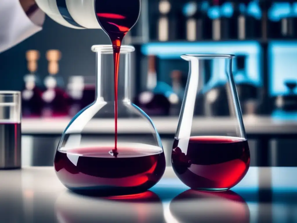 Cursos y talleres de vinos de laboratorio en un entorno moderno y preciso