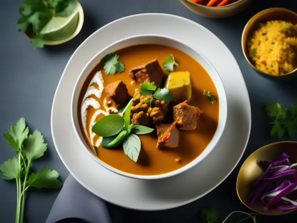 Delicioso curry indio con vinos para realzar sabores