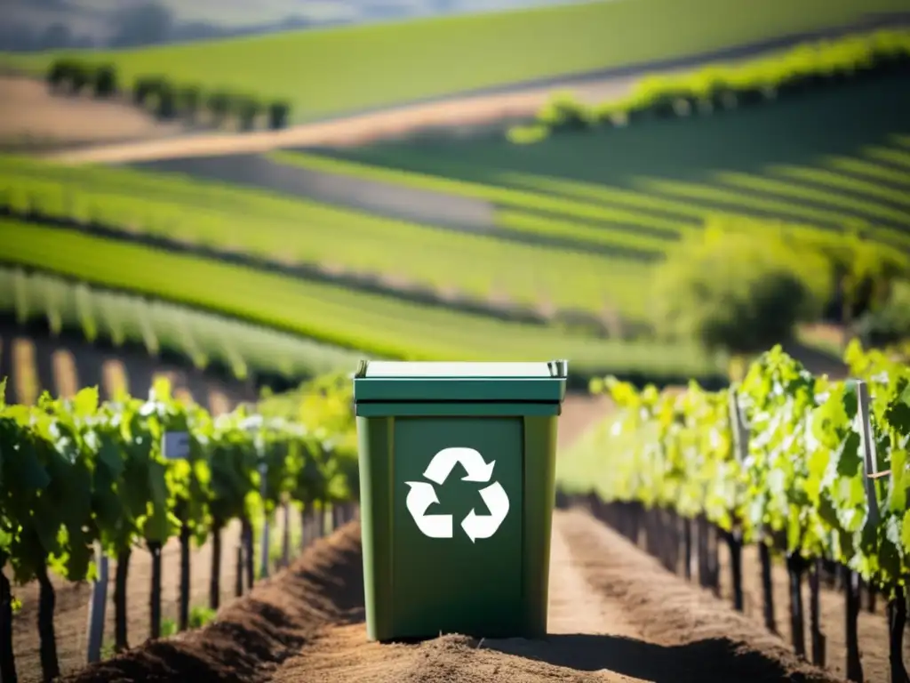 Economía circular en la industria del vino: viñedo, reciclaje orgánico, energía renovable