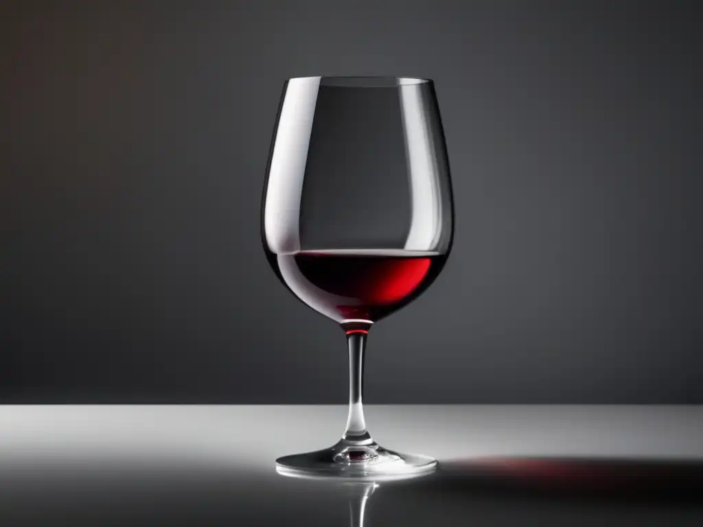 Efectos del vino en la presión arterial: Vino tinto en copa, elegancia y relax