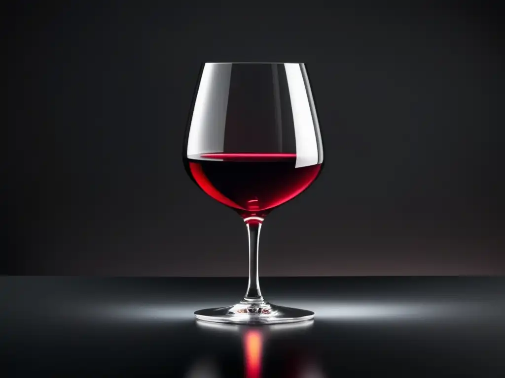 Copa de vino tinto elegante - Gerard Basset Enología Sommelier