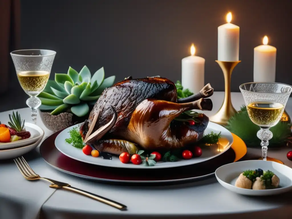 Exquisita mesa de tradicional festín armenio con vinos y maridajes