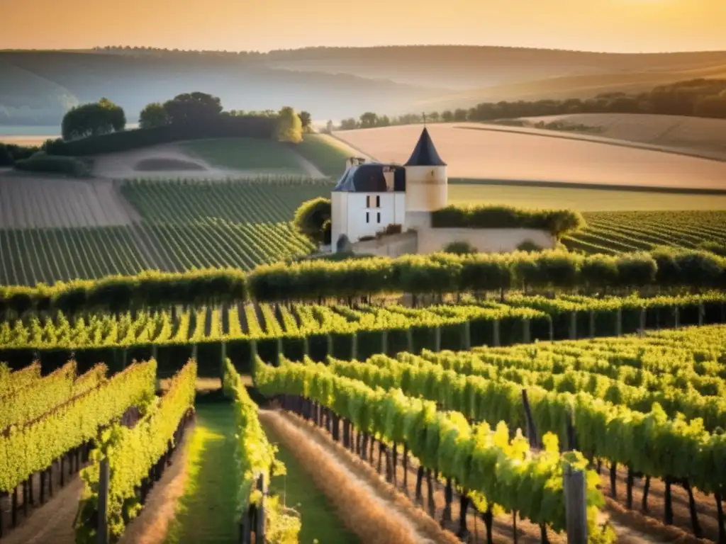 Festival Viticole du LoiretCher: guía completa del Valle del Loira y sus vinos en una imagen serena de un pintoresco viñedo en el Valle del Loira