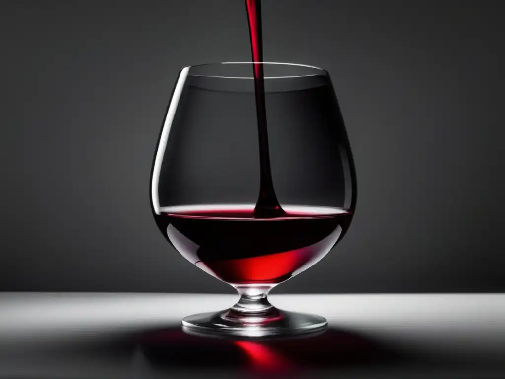 Imagen: Beneficios y características de la garnacha - Vino de garnacha en copa, elegante y vibrante