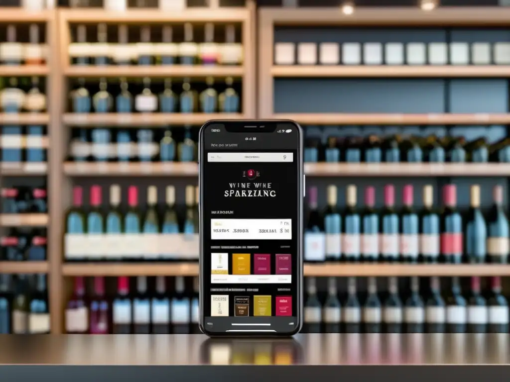 Imagen: Optimización de tienda de vinos para dispositivos móviles