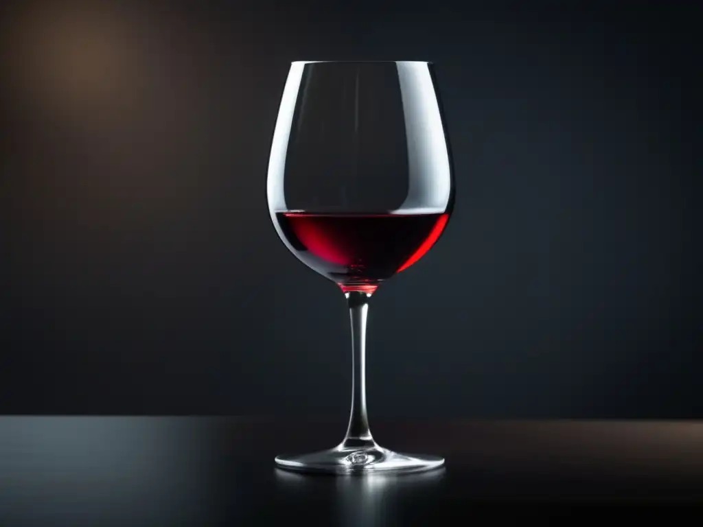 Influencia del vino en cuentos: vaso medio lleno, ambiente oscuro y misterioso, gota de vino descendiendo