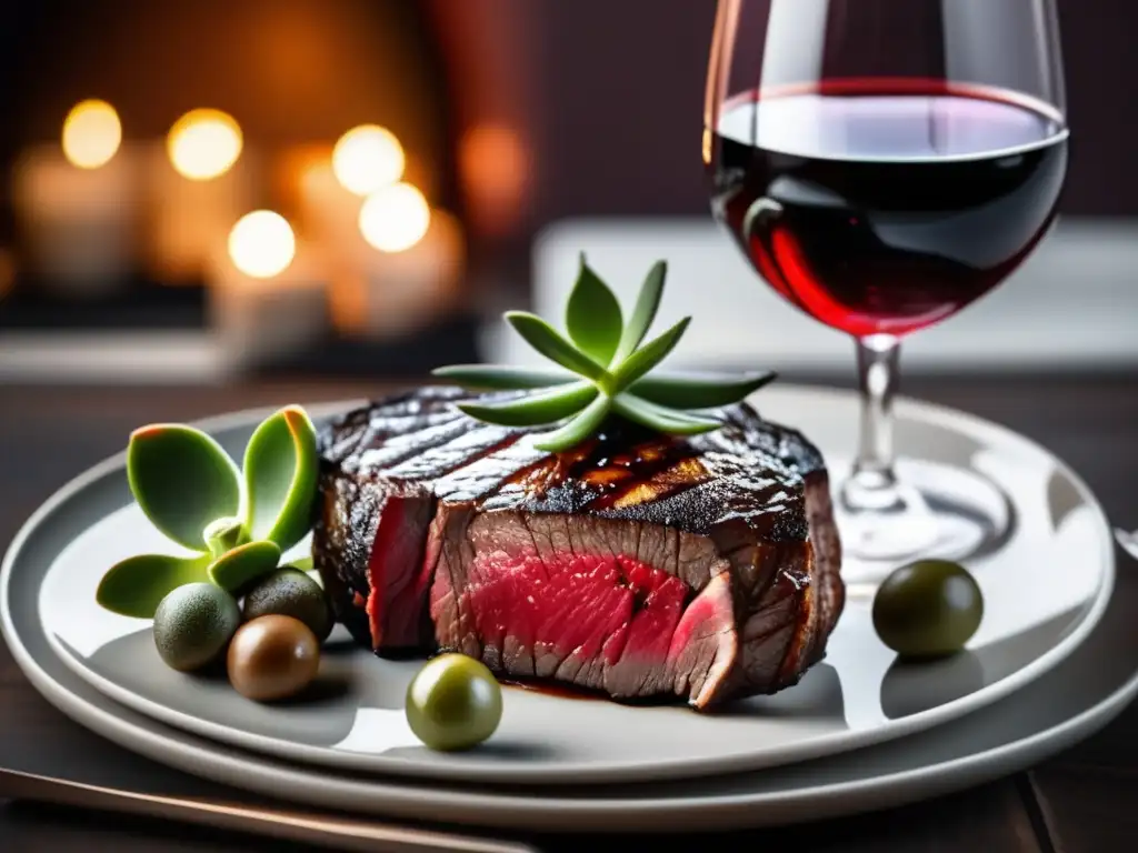 Maridaje vino y carne perfecto Maridaje de vinos y carnes: elegancia y sabor en armonía