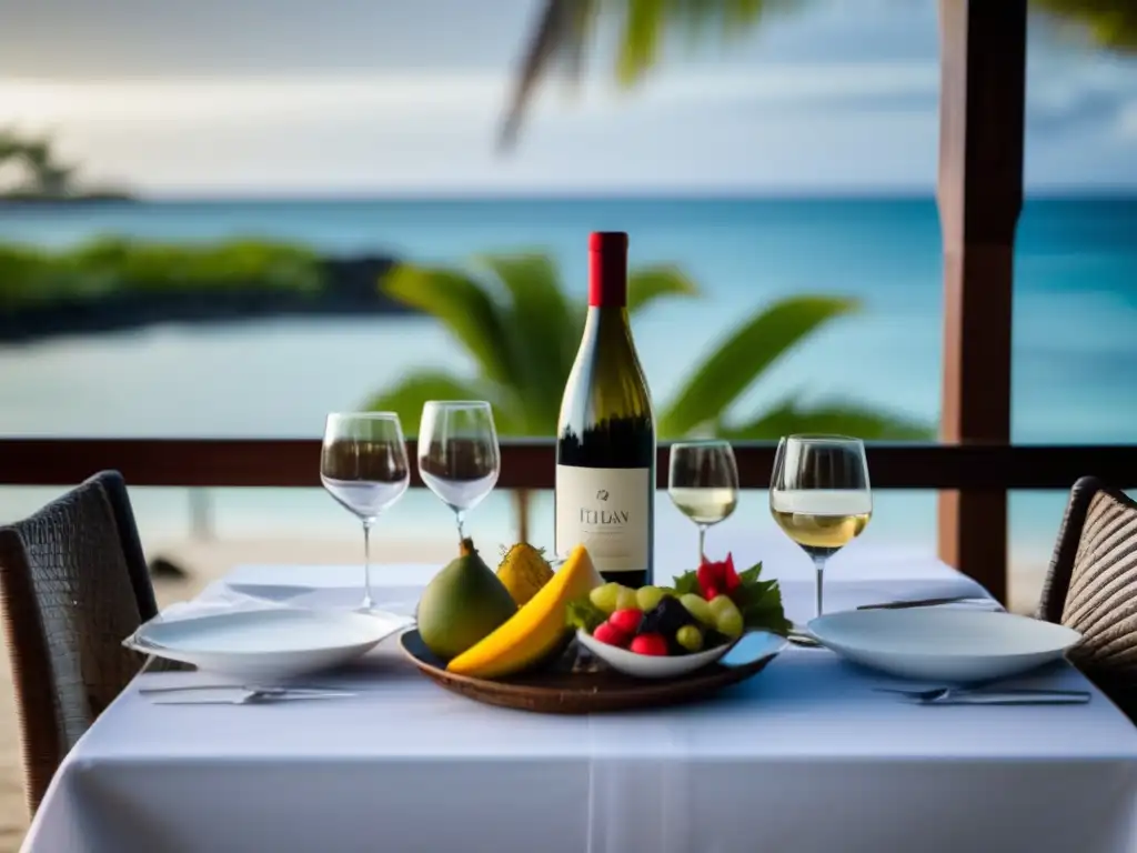 Maridaje de vinos y cocina en Fiji