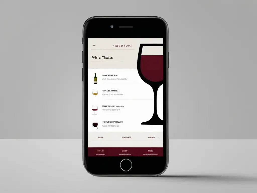 Mejores apps para registrar experiencias vinícolas en smartphone minimalista