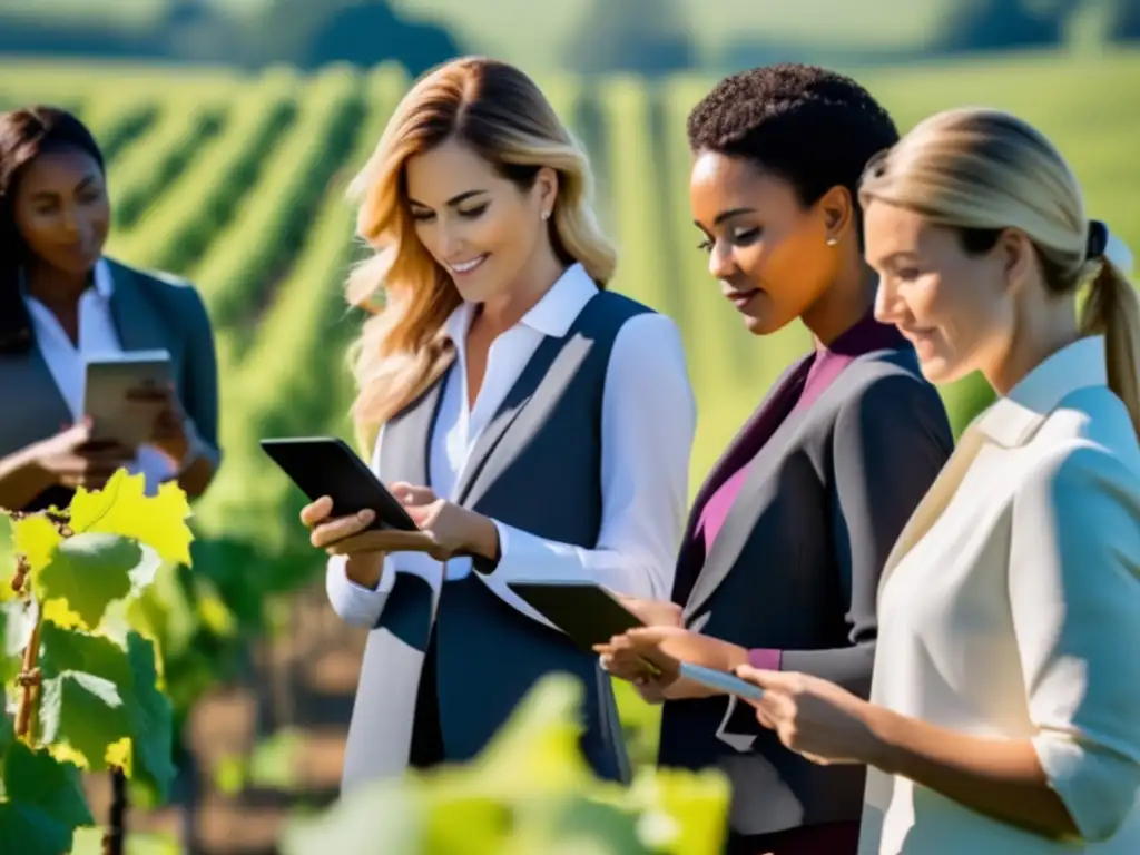 Mujeres en tecnología vinícola rompiendo barreras