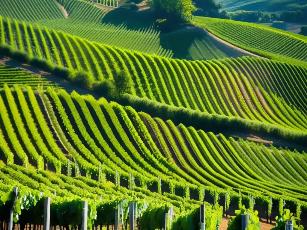 Paisaje impresionante de viñedos de Norteamérica: Cabernet Sauvignon, rey de los tintos