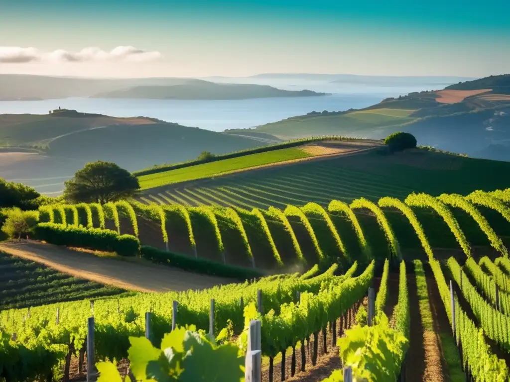 Paisaje sereno de Rías Baixas, trayectoria de Marisol Bueno (110 caracteres)