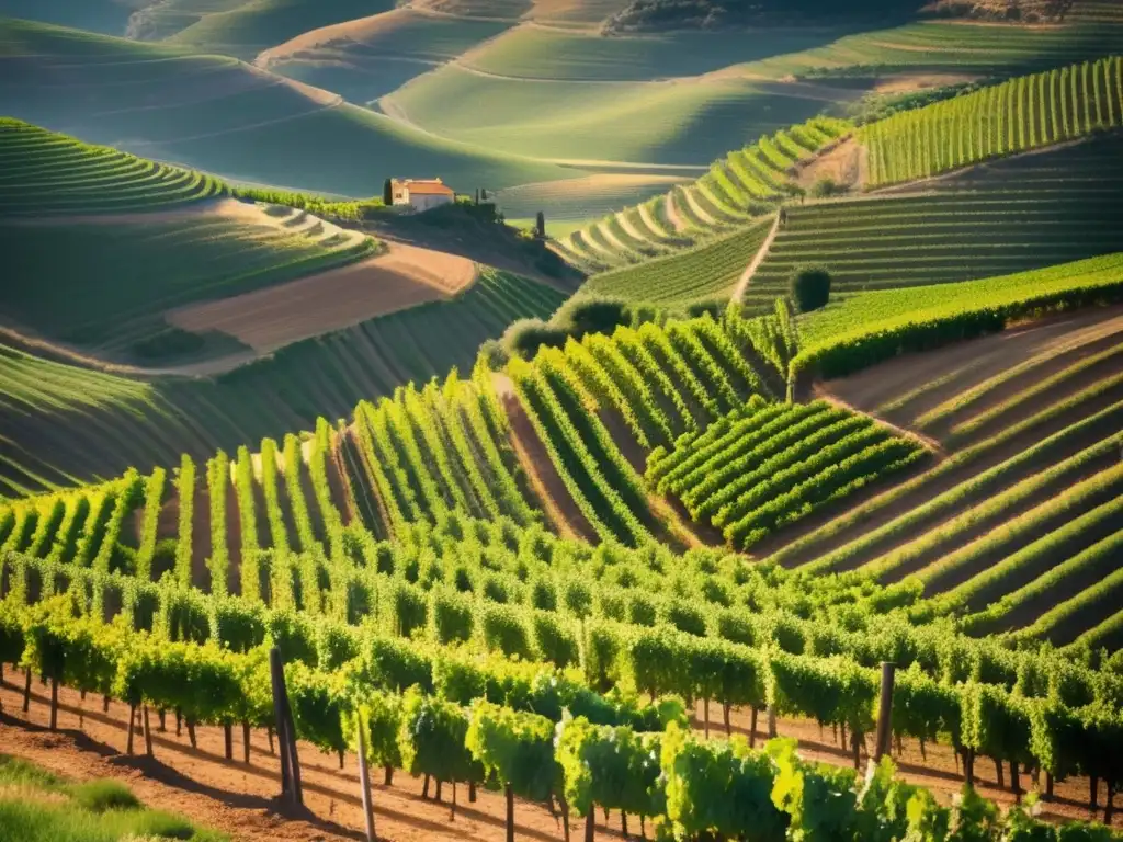 Paisaje sereno de viñedos en el Valle del Duero, Portugal - Nuevas mecas del vino destacadas