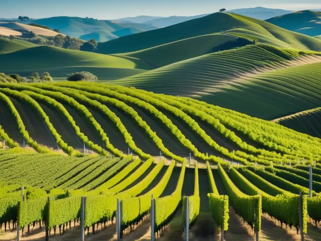 Paisaje de viñedos de Sauvignon Blanc en Nueva Zelanda - Mejores Sauvignon Blanc de Nueva Zelanda