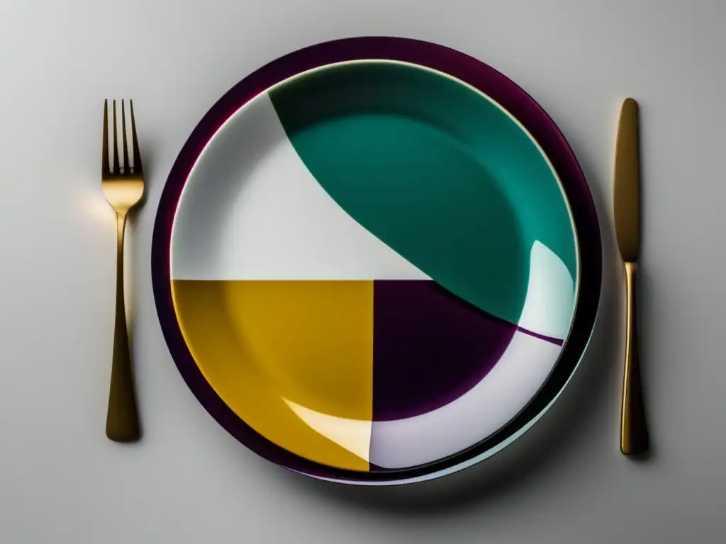 Plato vibrante con salsa de vino Plato decorado con vino en presentación y decoración de platos