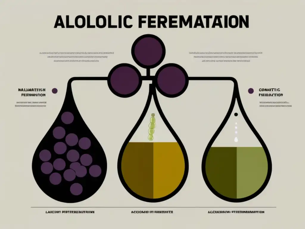 Procesos clave de fermentación y crianza del vino