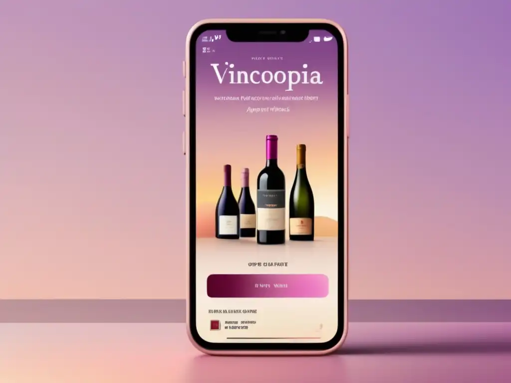 Redes sociales para enófilos móviles - Vinocopia: App elegante con selección de vinos, reseñas y foro comunitario