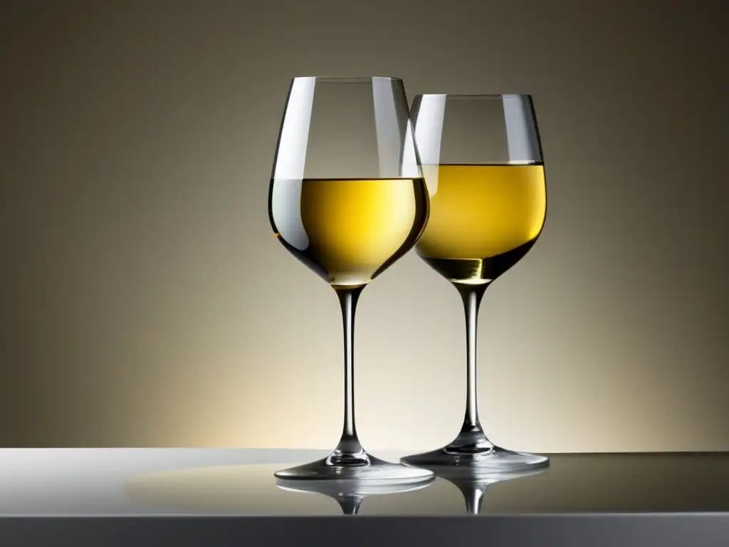 Riesling alemán para schnitzel: elegancia y contraste en dos copas de vino -