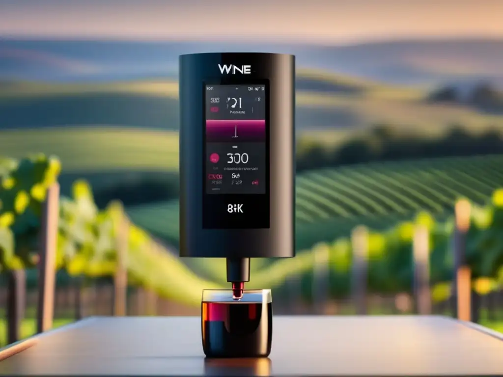 Sensor de vino 8k: monitoriza y mejora calidad con tecnología avanzada