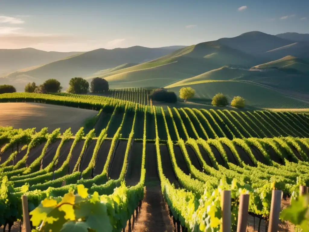 Serenidad en viñedo: Recomendaciones consumo vino tercera edad