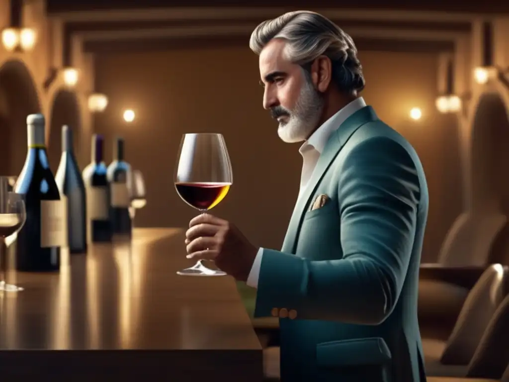 Simbolismo del vino en 'La Divina Comedia': Imagen ultradetallada de 8k con estilo minimalista