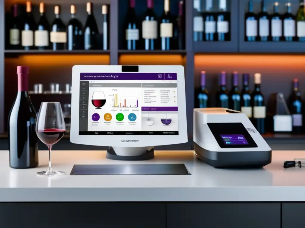 Tecnología de laboratorio para vinos personalizados: espectrofotómetro, software y datos de análisis de vinos