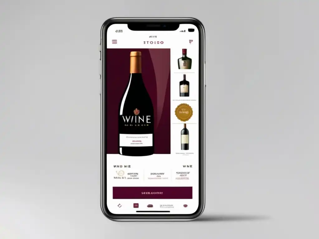 Optimización tienda de vinos en dispositivos móviles