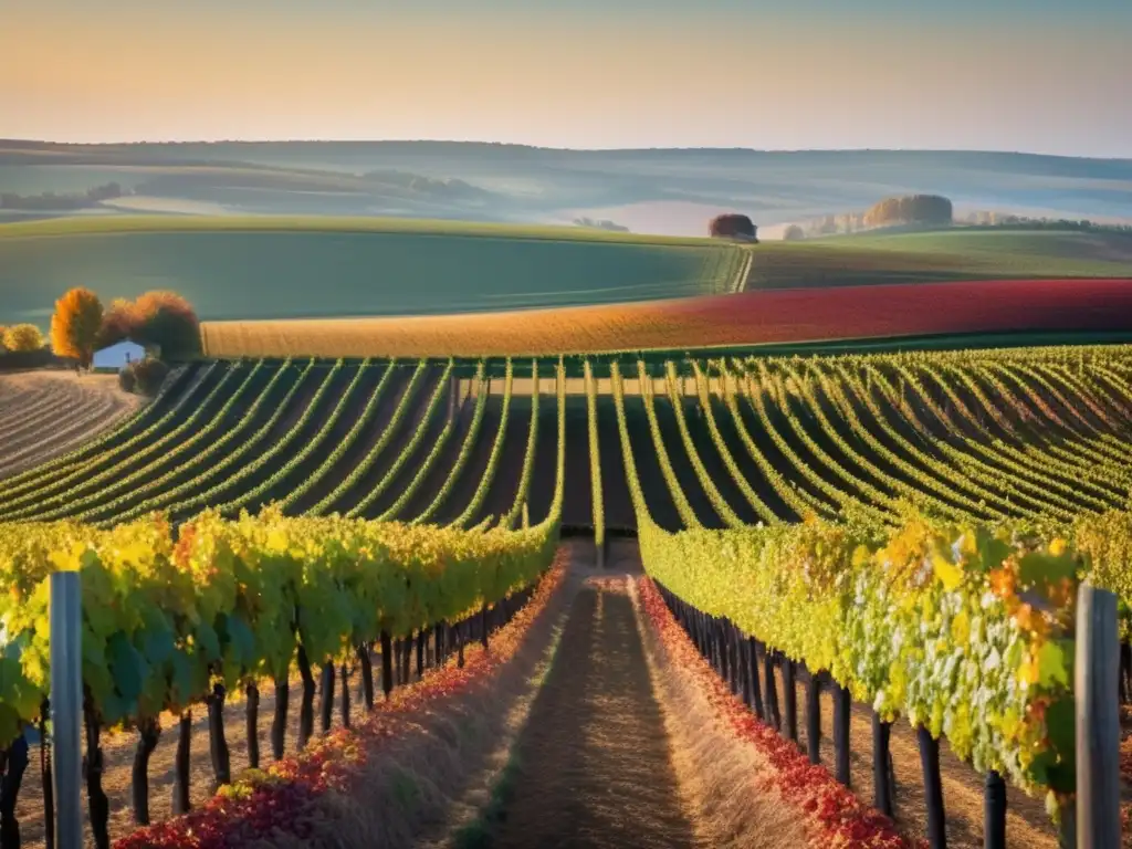 Tradiciones vinícolas de Borgoña: Viñedo impresionante en el corazón de Francia