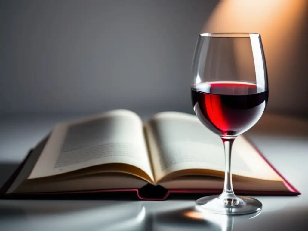 Uvas pasión literatura erótica: Vino y libro en contraste