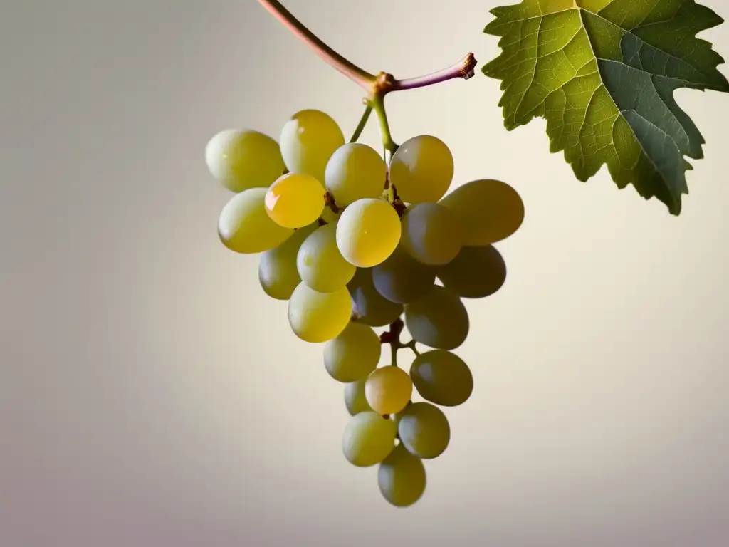 Variedades de uva Gewürztraminer en suspensión