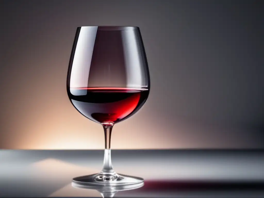 Vino tinto en vaso elegante - Suplementos vitamínicos para proteger el hígado como amante del vino