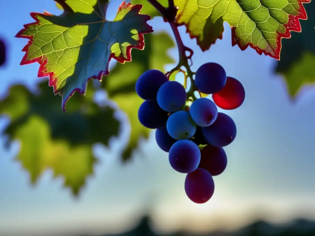 Una vid de uva: belleza y controversia en vinos sin alcohol