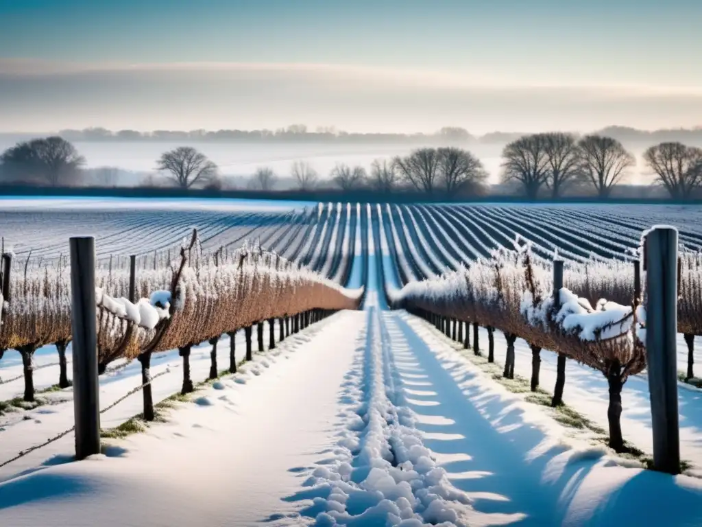 Viñedo congelado en Niagara: icewine canadiense y belleza natural