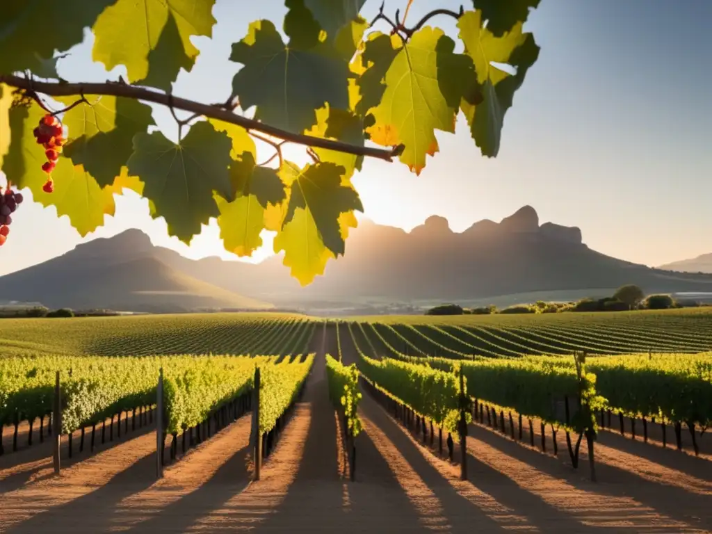 Viñedo en Stellenbosch, Sudáfrica: Vinos africanos: Historia, viñedos y bodegas