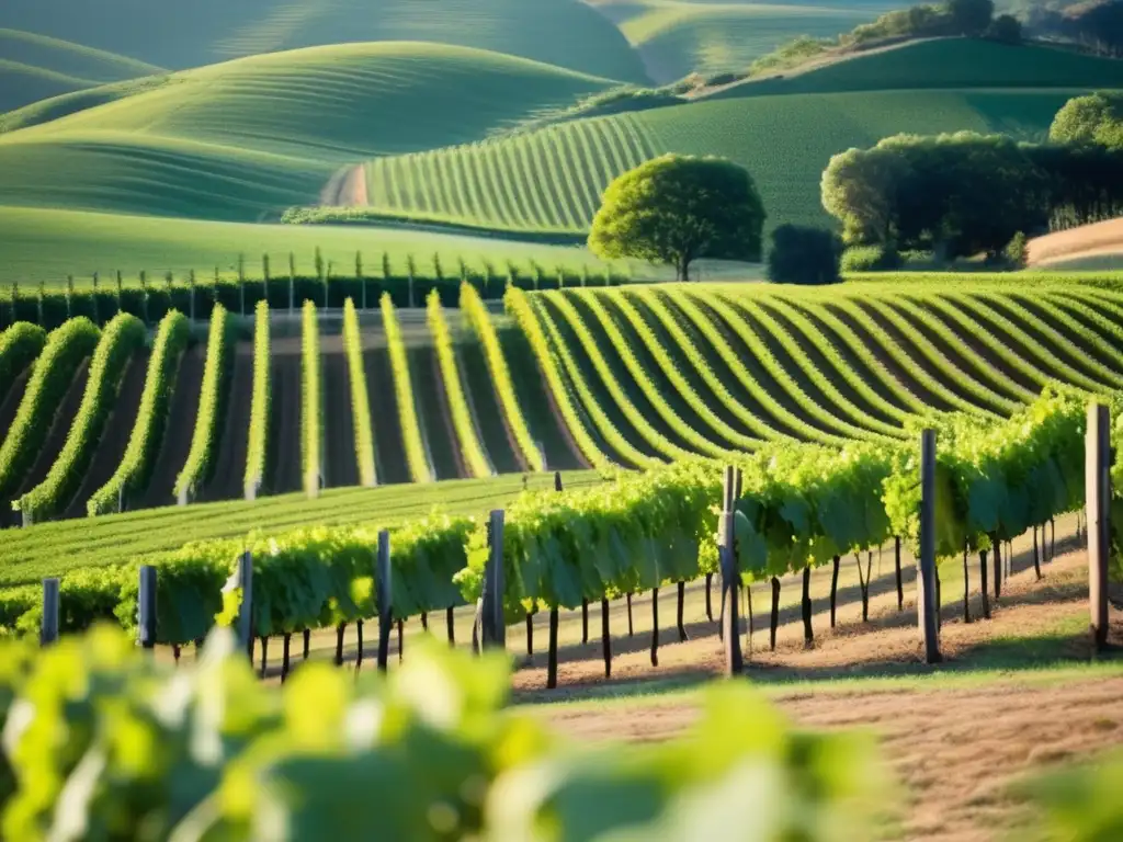 Viñedos en clima fresco, belleza y elegancia de la viticultura en Polos vinícolas climas frescos