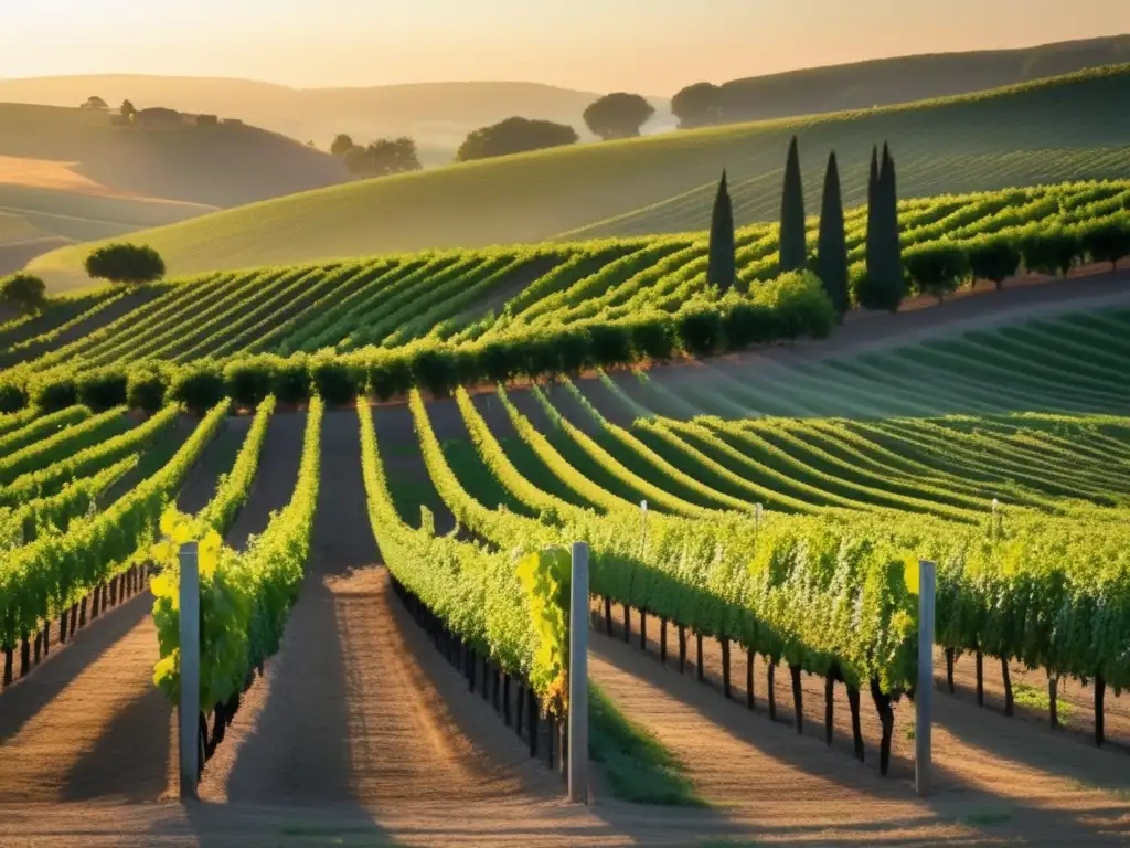 Vineyard biodinámico: belleza y armonía en la naturaleza