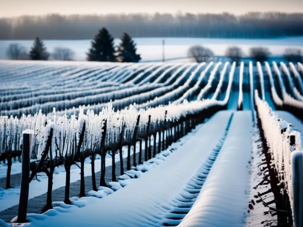 Vineyard invernal en Canadá: Tipos de icewine canadiense